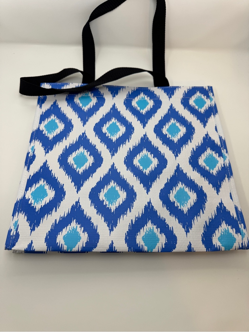 Scout Blue & White Geometric Tote Bag new never used - Picture 2 of 3
